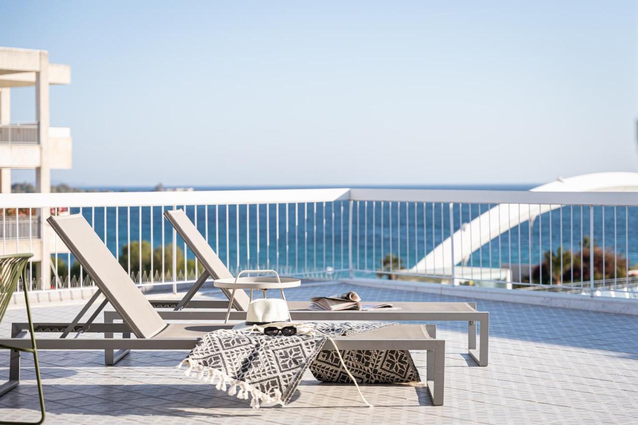 Sea View Beach Penthouse - Athens Coast Eksteriør billede